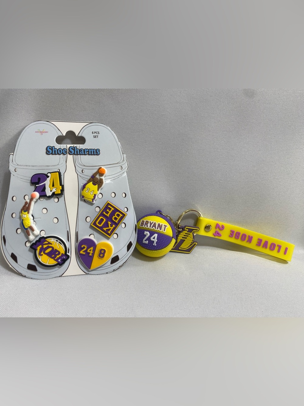 Basketball shoe charms & keychain